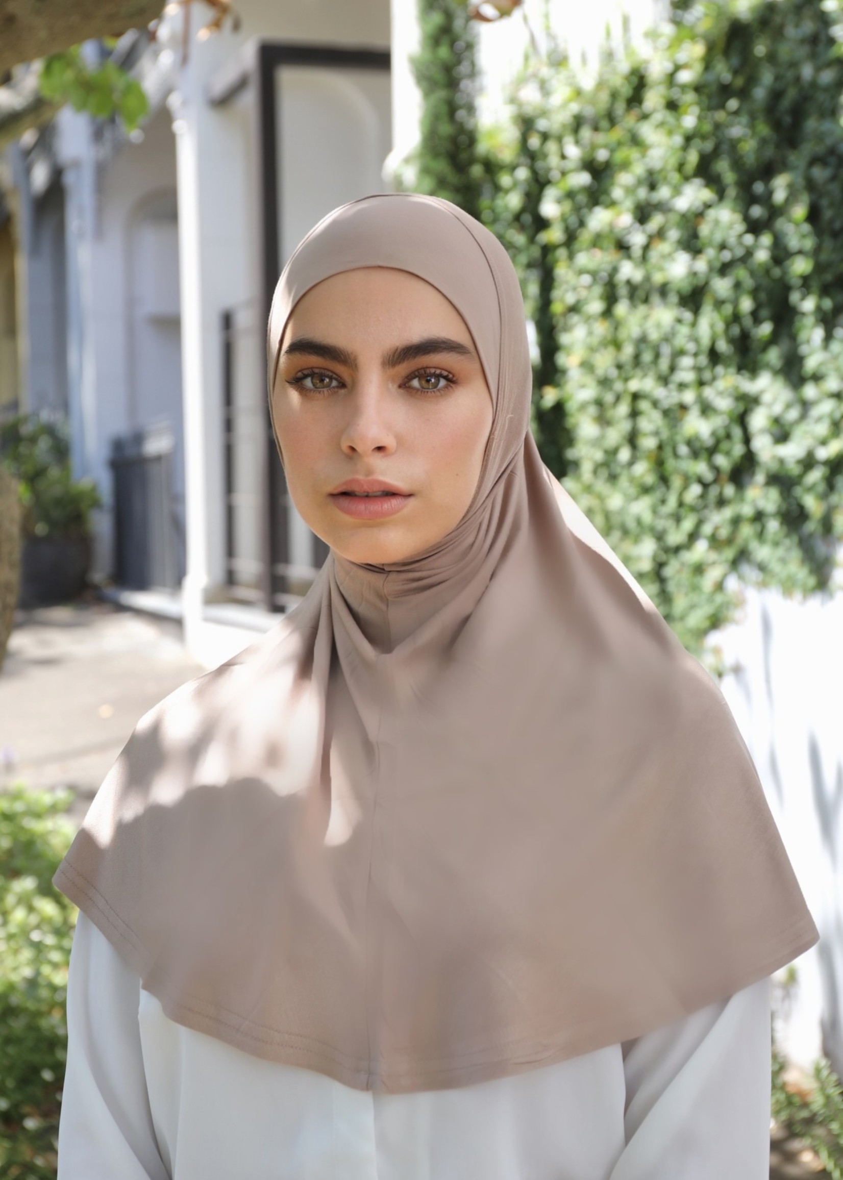 Nasiba Fashion 1pc Hijab Earthy nude (J)