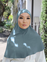 Nasiba Fashion 1pc Hijab Brittany blue (J)