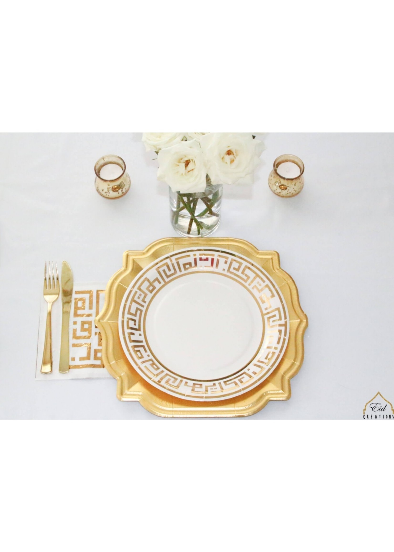 Eid Creations Mashrabiya Dinner Plates
