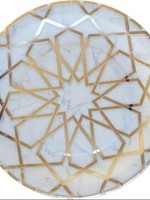 Eid Creations Arabesque Dinner Plates