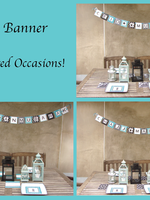 Eid Creations Damask Lantern DIY Banner