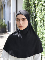 Nasiba Fashion 1pc Hijab Black (J)