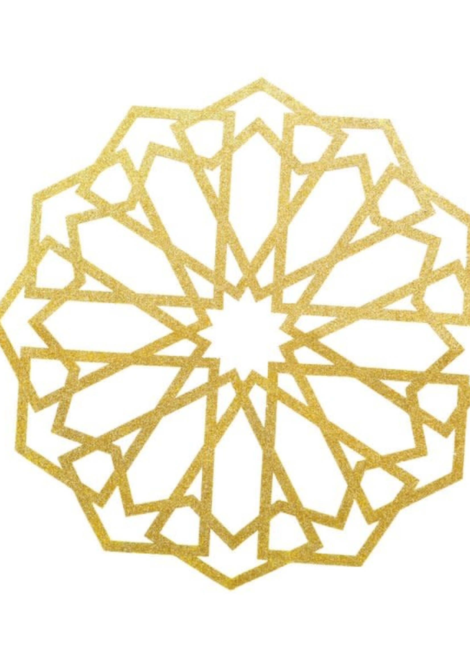 Eid Creations Marrakesh Gold Wall Decal