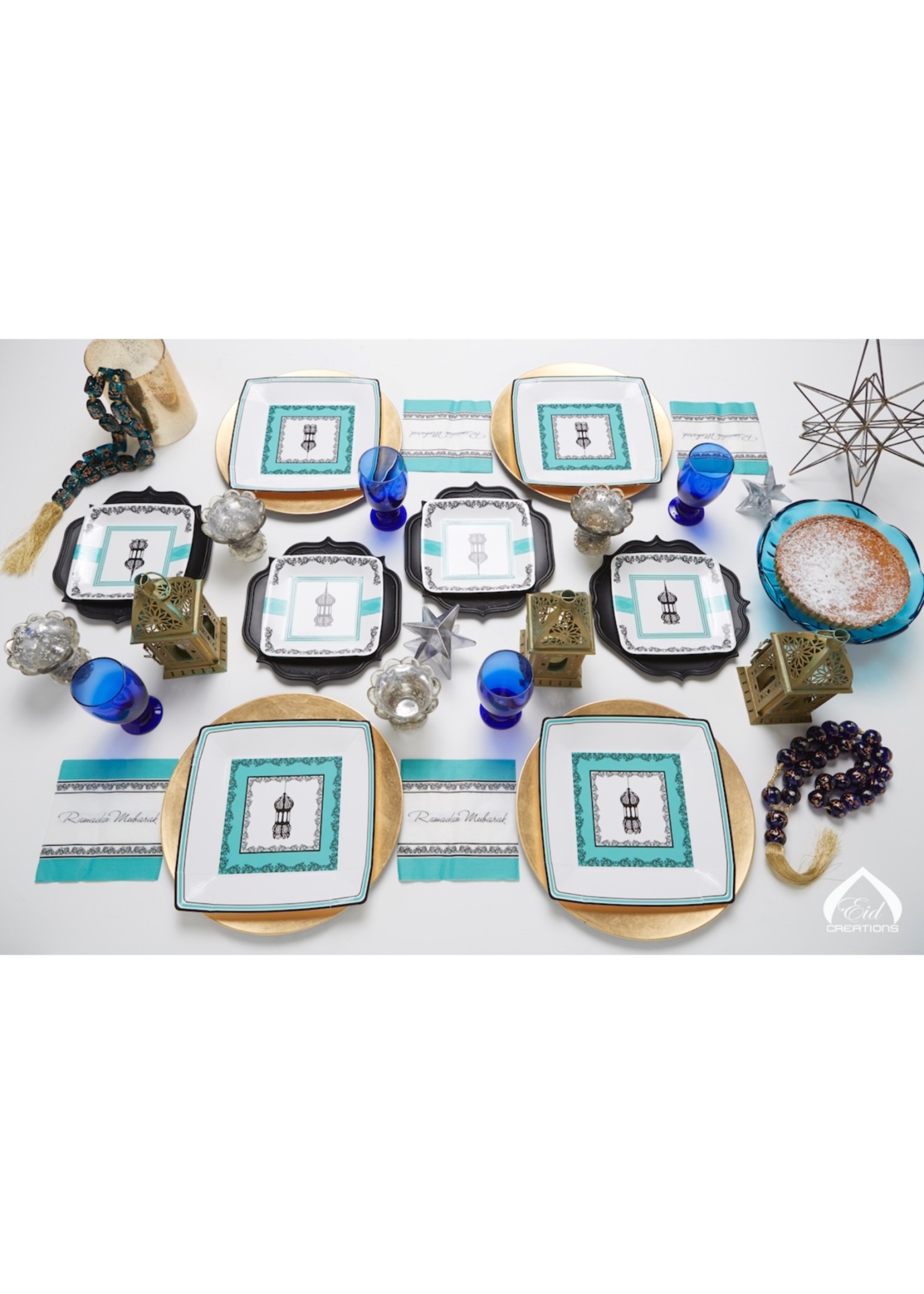 Eid Creations Lantern Dessert Plates