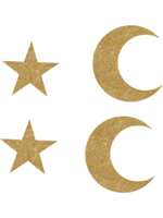Eid Creations Cresent & Star Medallions