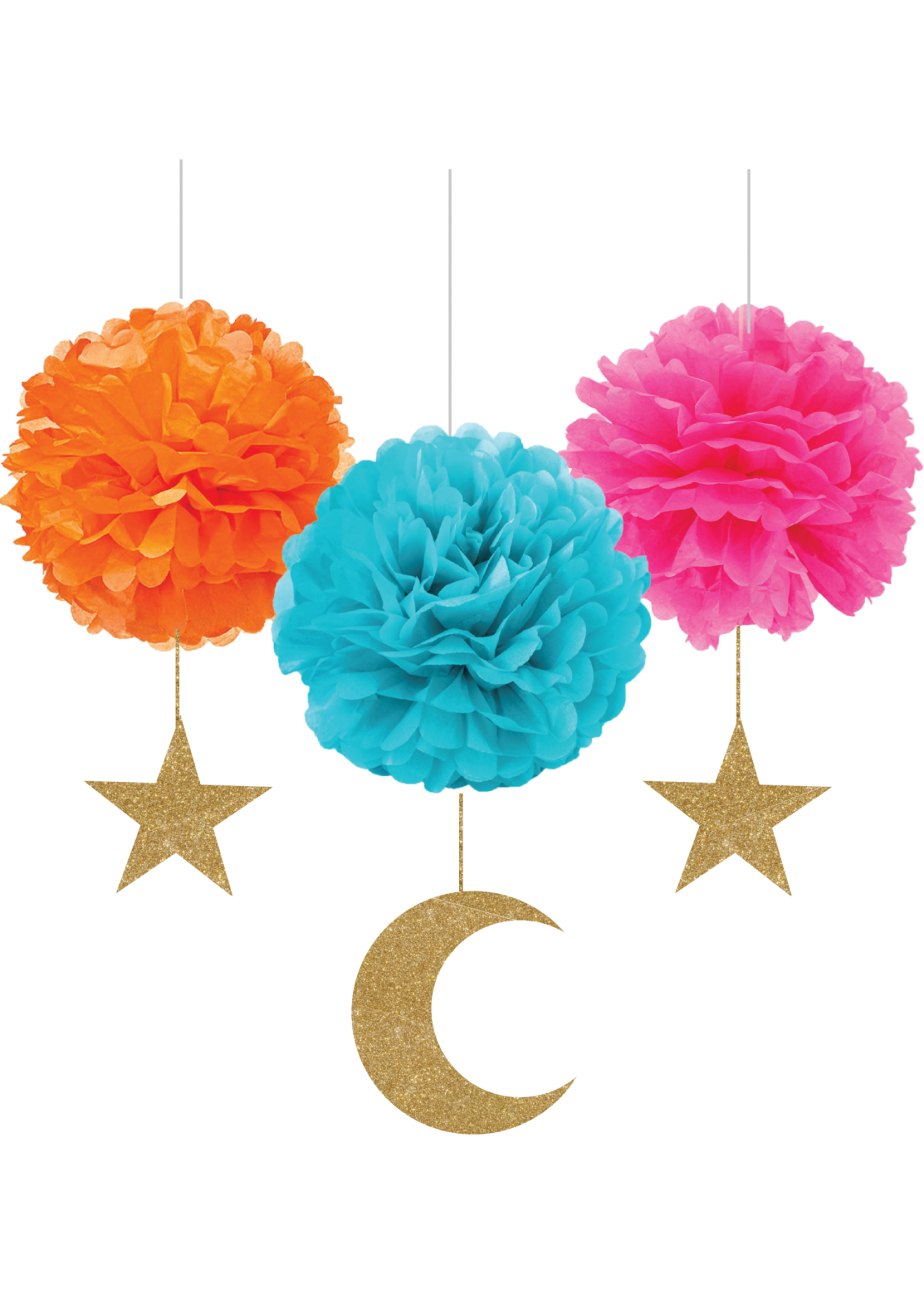 Eid Creations Cresent & Star Medallions