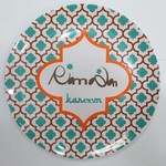 Eid Creations Arabesque Malamine Dessert Plates 4pk