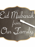 Eid Creations Chalk Wall Decal Sticker