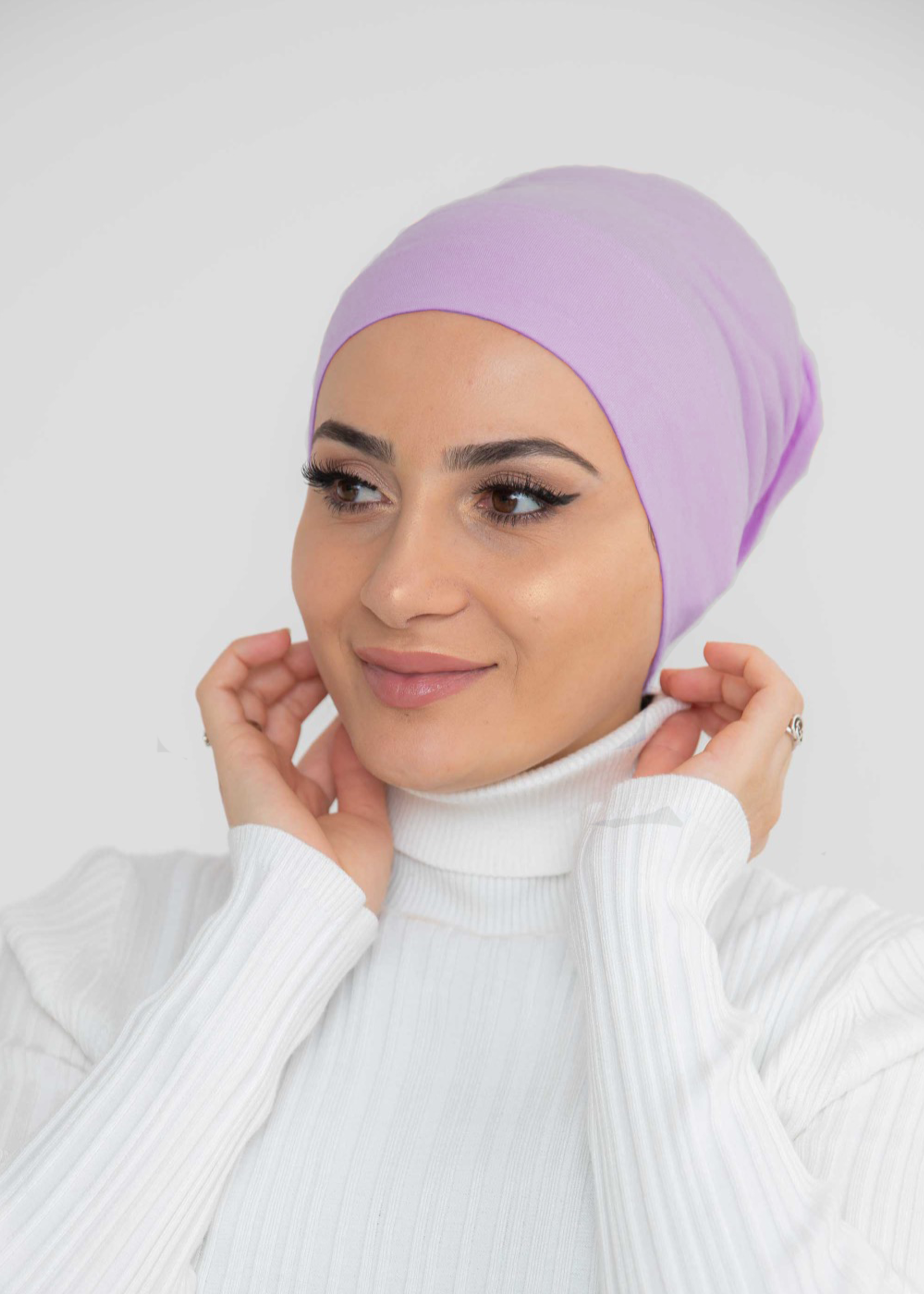Nasiba Fashion Headband Sheer Lilac