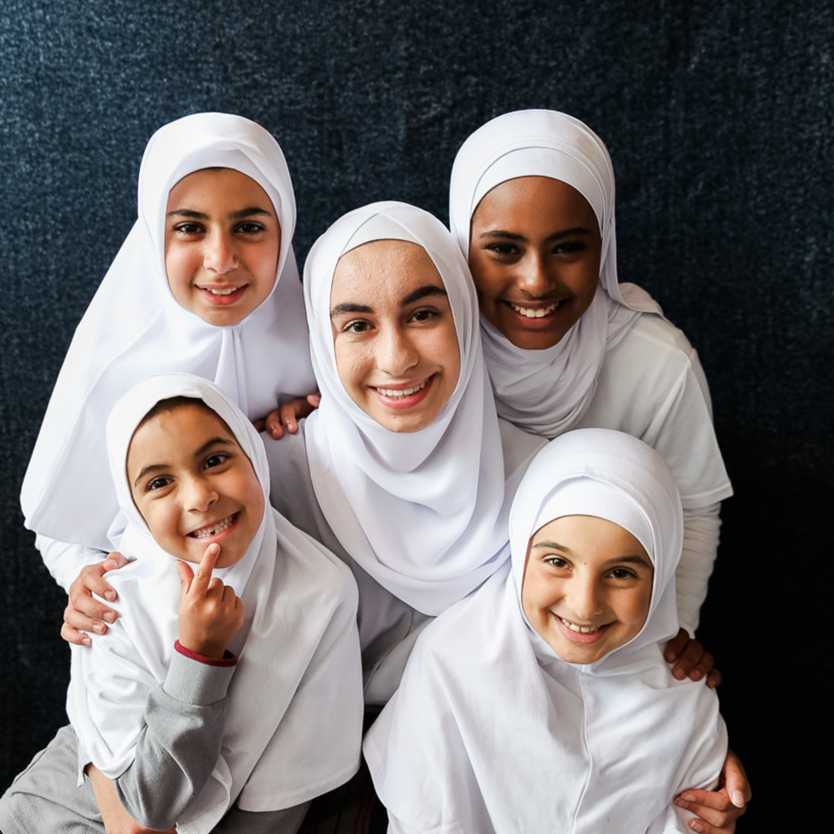 Nasiba Fashion 2pc Hijab White (C)