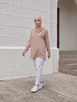 Nasiba Fashion Soft Shell Dolman Top