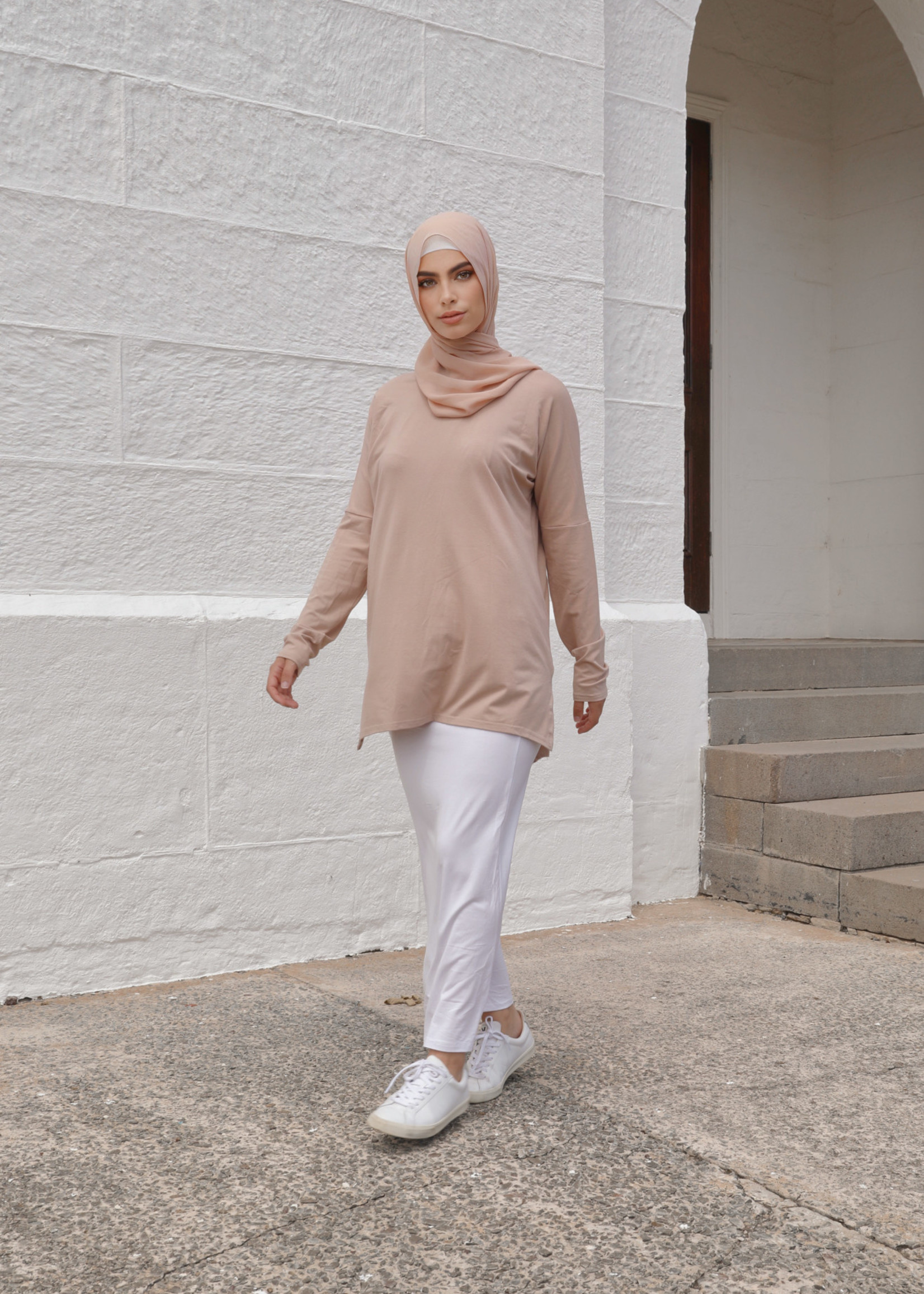 Nasiba Fashion Soft Shell Dolman Top