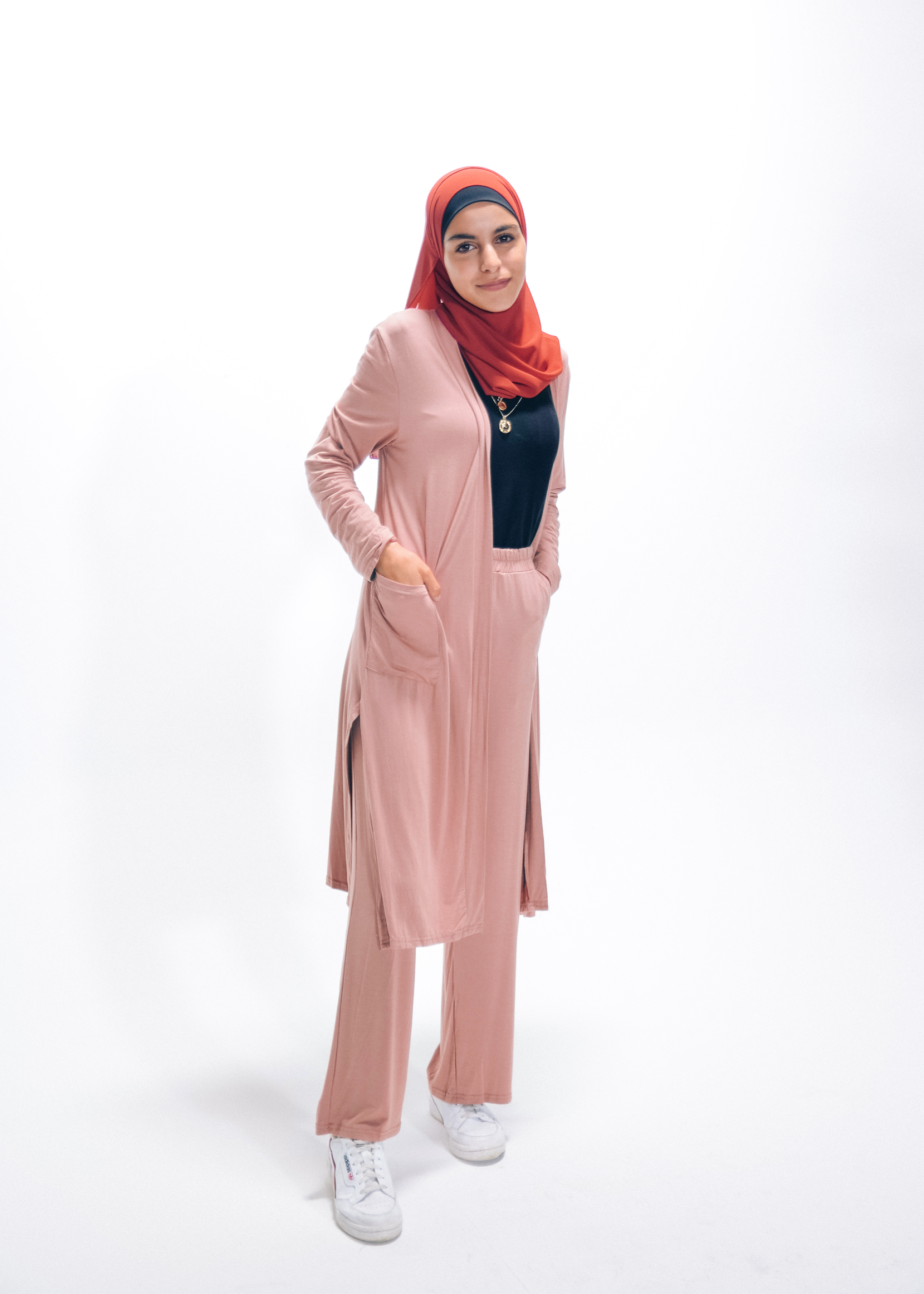 Nasiba Fashion Blush Pink Girls cardigan