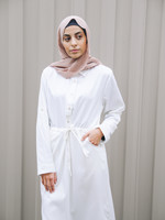 Nasiba Fashion White 2pc Tunic Set