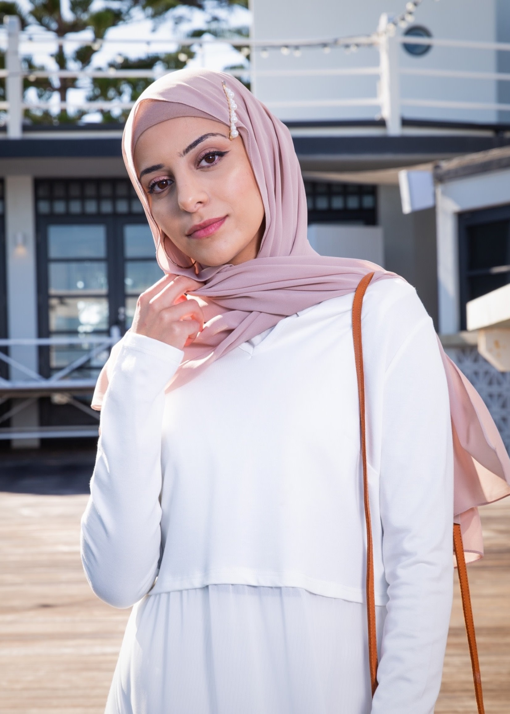 Nasiba Fashion Rosana Dress White