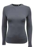 Nasiba Fashion Short Top Grey