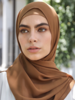 Nasiba Fashion Brown Oak Shawl