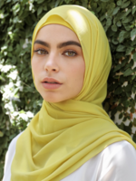 Nasiba Fashion Ceylon Yellow Shawl