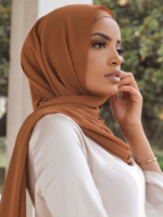 Nasiba Fashion Caramel Scarf