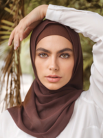 Nasiba Fashion Chocolate LRG Scarf