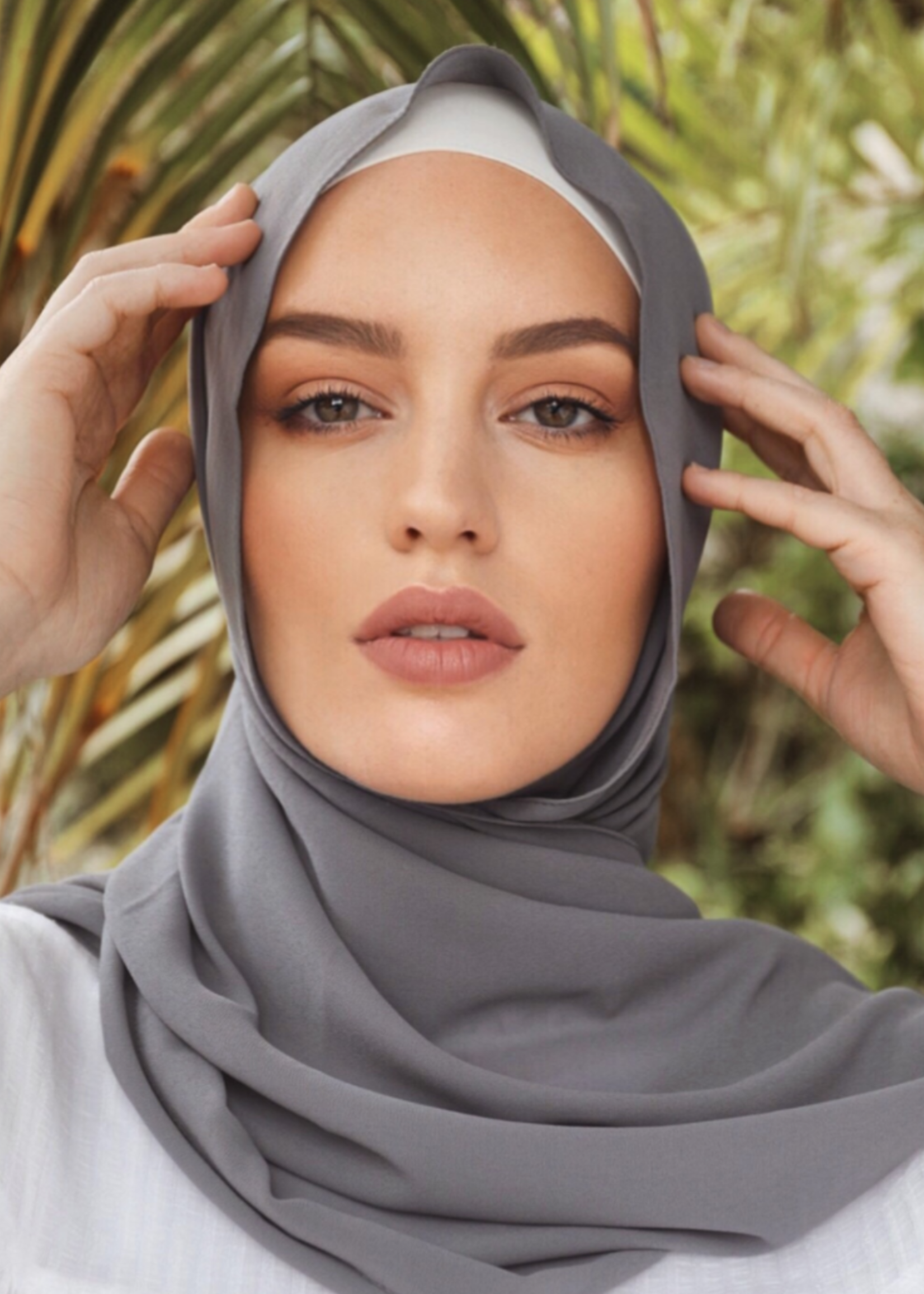 Nasiba Fashion Blue Fossil Shawl