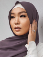 Nasiba Fashion Graphite Shawl