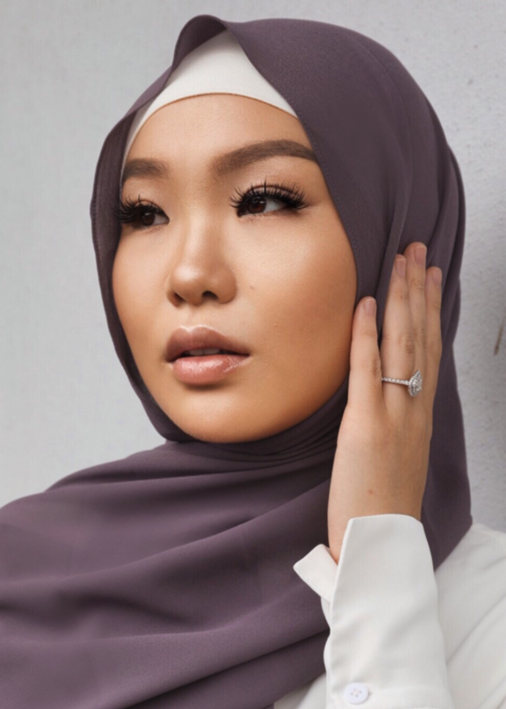 Nasiba Fashion Graphite Shawl