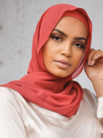 Nasiba Fashion Light Carmine Shawl