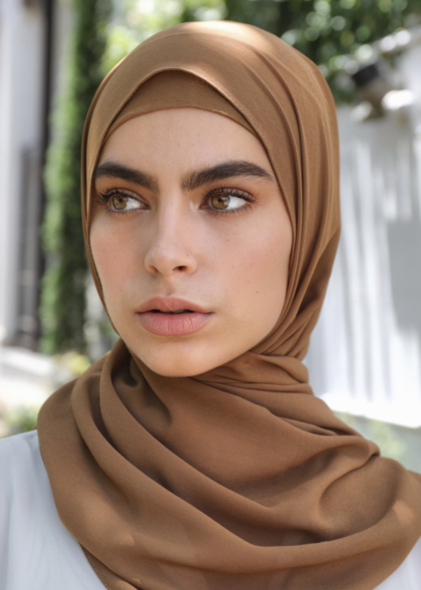 Nasiba Fashion Light Rosewood Shawl