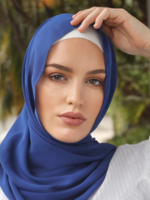 Nasiba Fashion Mid Blue LRG Scarf