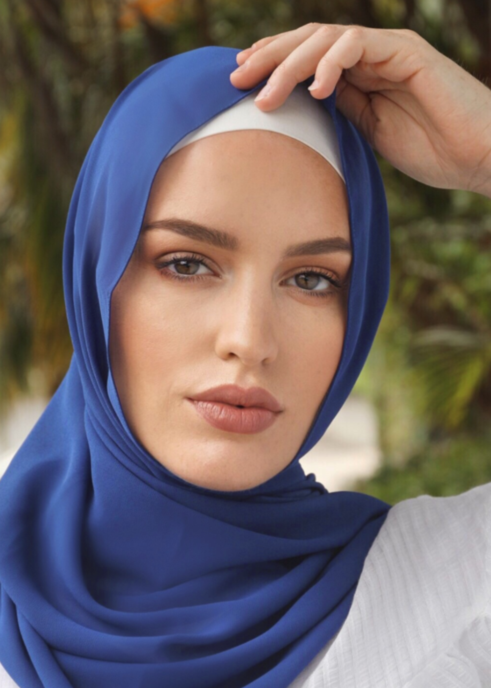 Nasiba Fashion Mid Blue Shawl