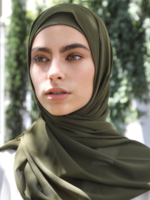 Nasiba Fashion Military Green Shawl