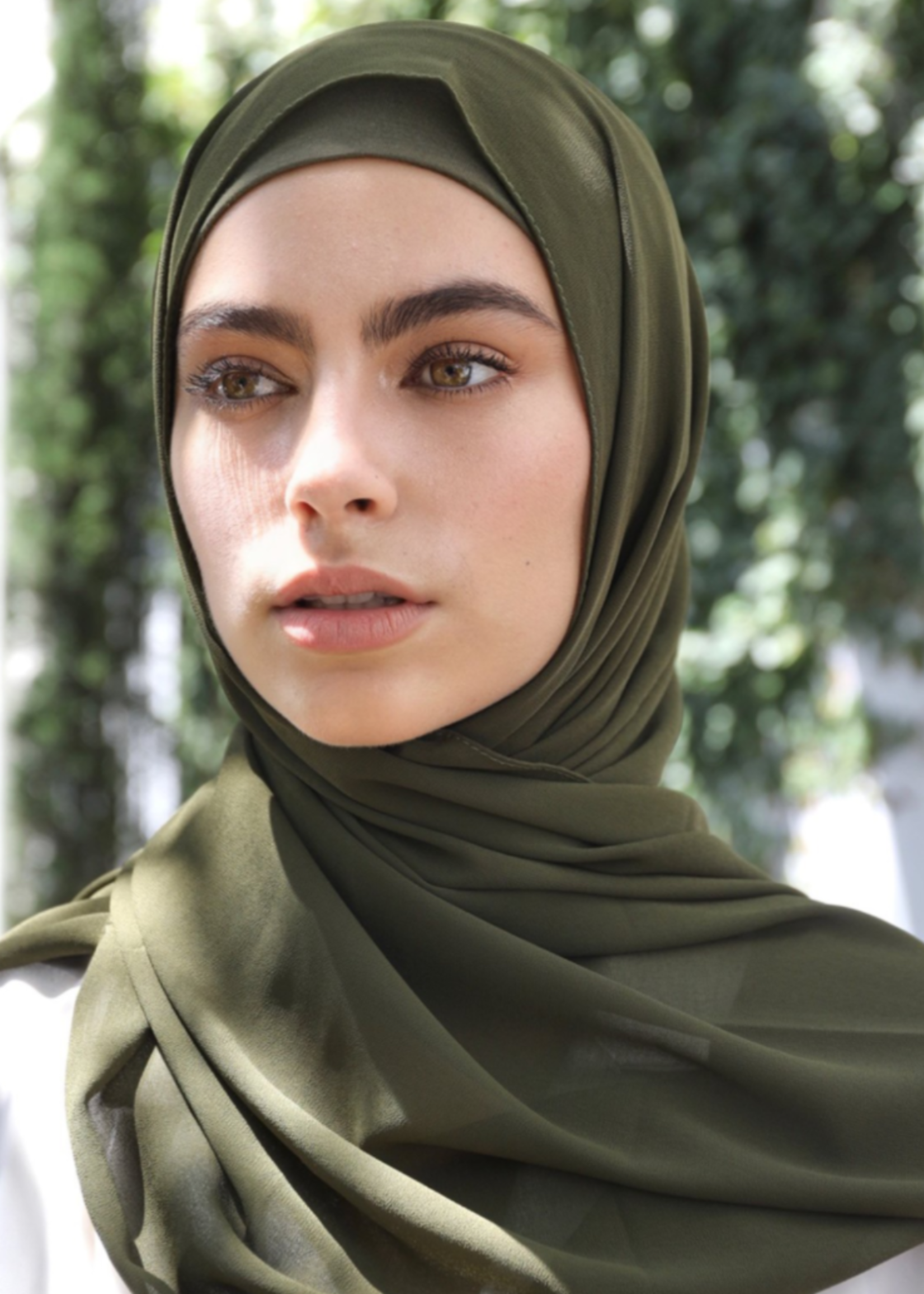 Nasiba Fashion Military Green Shawl