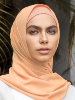 Nasiba Fashion Naive Peach Shawl
