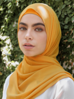 Nasiba Fashion Ochre Shawl