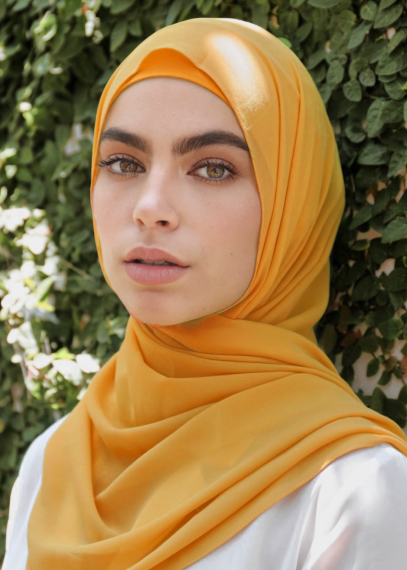 Nasiba Fashion Ochre Shawl