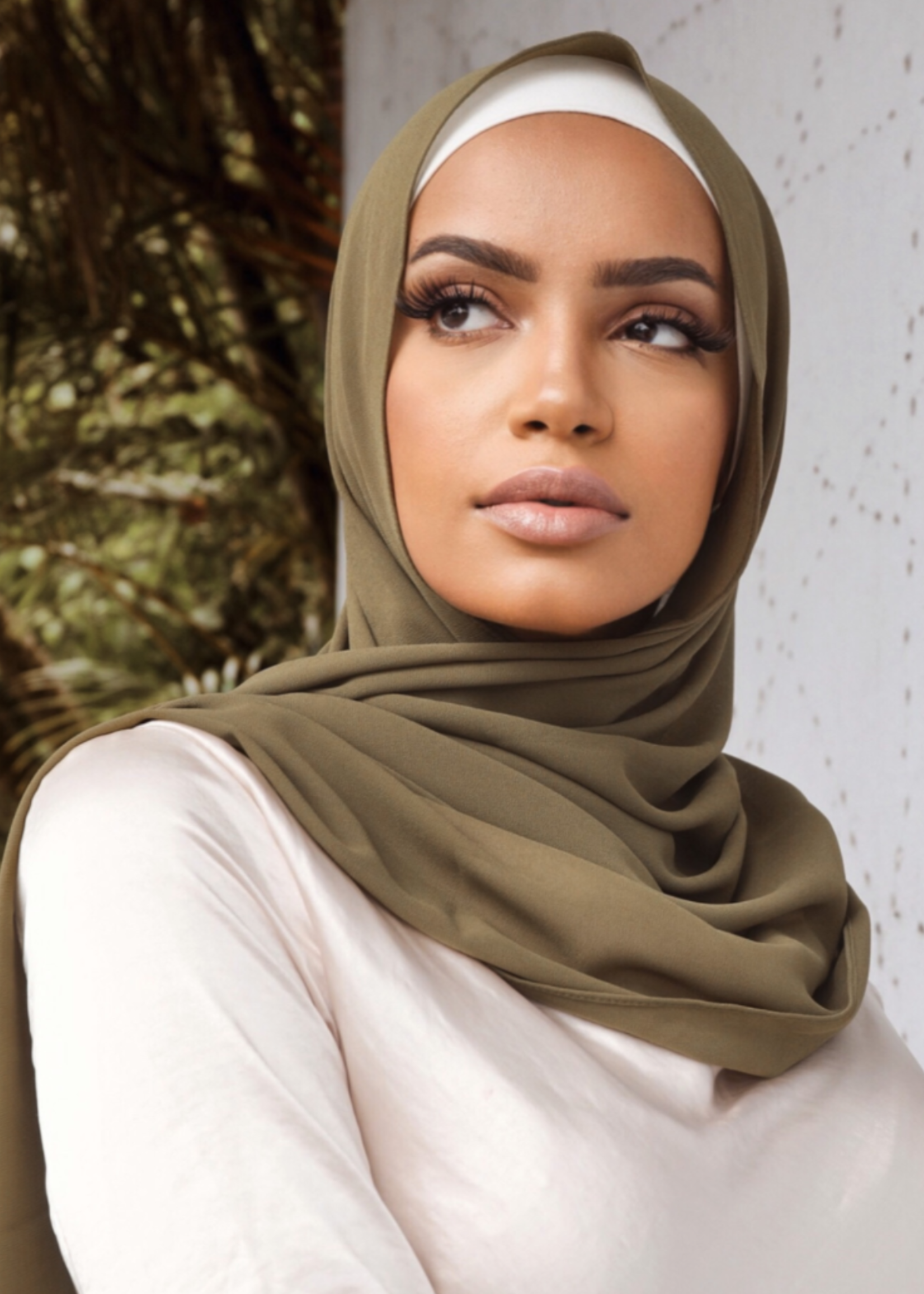 Nasiba Fashion Olive Shawl