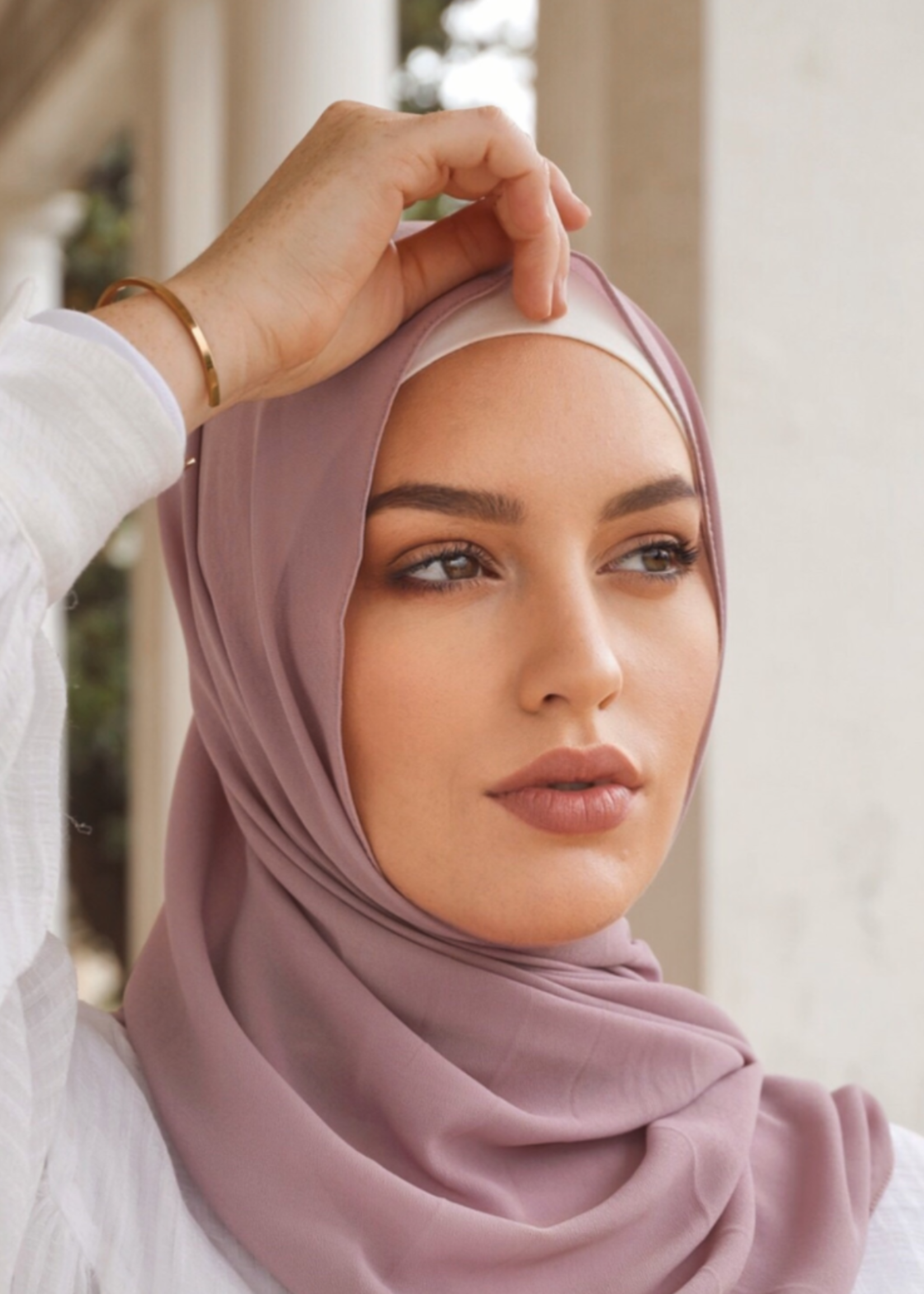 Nasiba Fashion Pale Lilac LRG Scarf