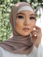 Nasiba Fashion Rose Beige Scarf