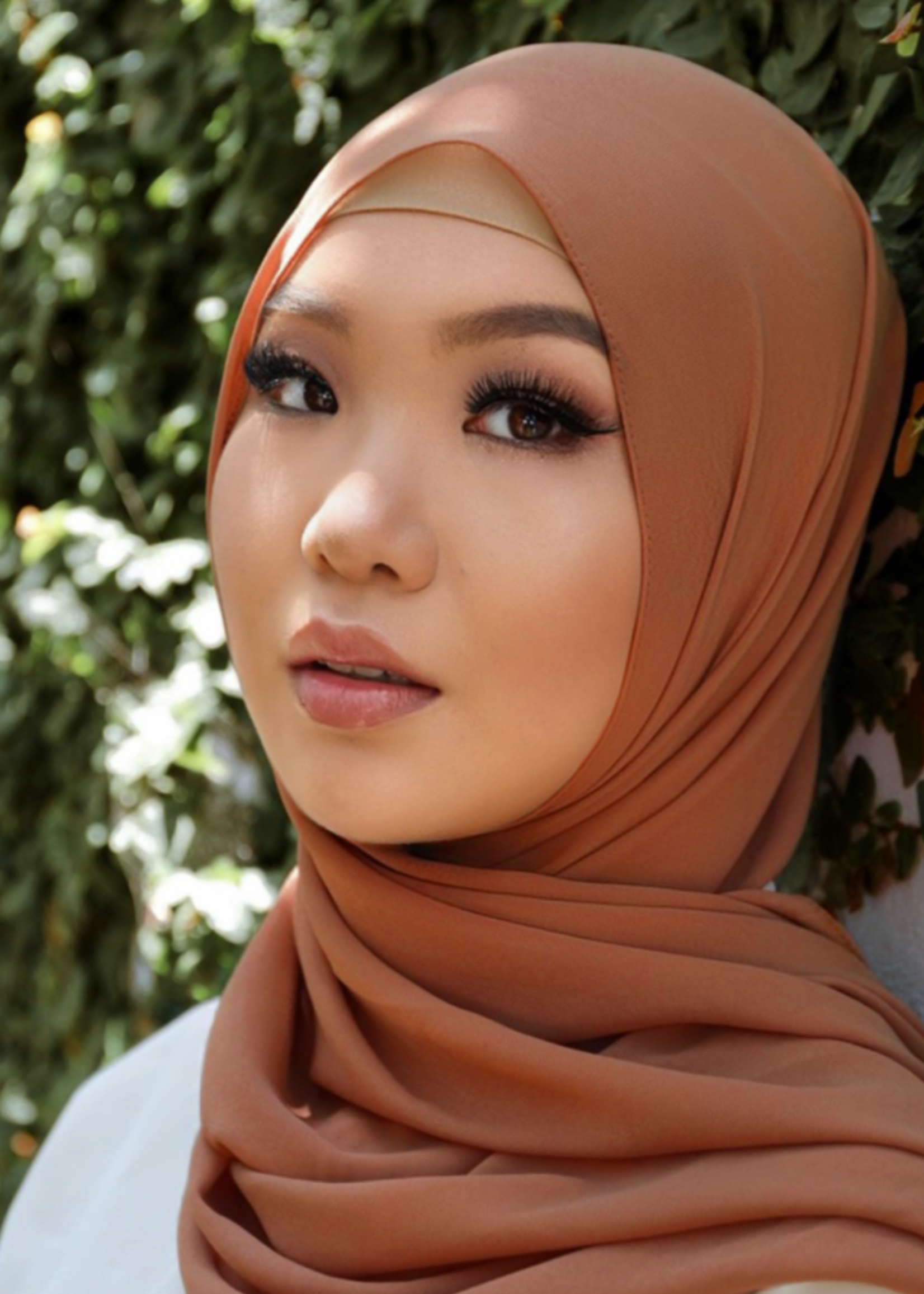 Nasiba Fashion Rust Shawl