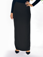Nasiba Fashion Black Jersey skirt