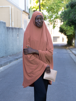 Nasiba Fashion Dark Pearwood Jilbab