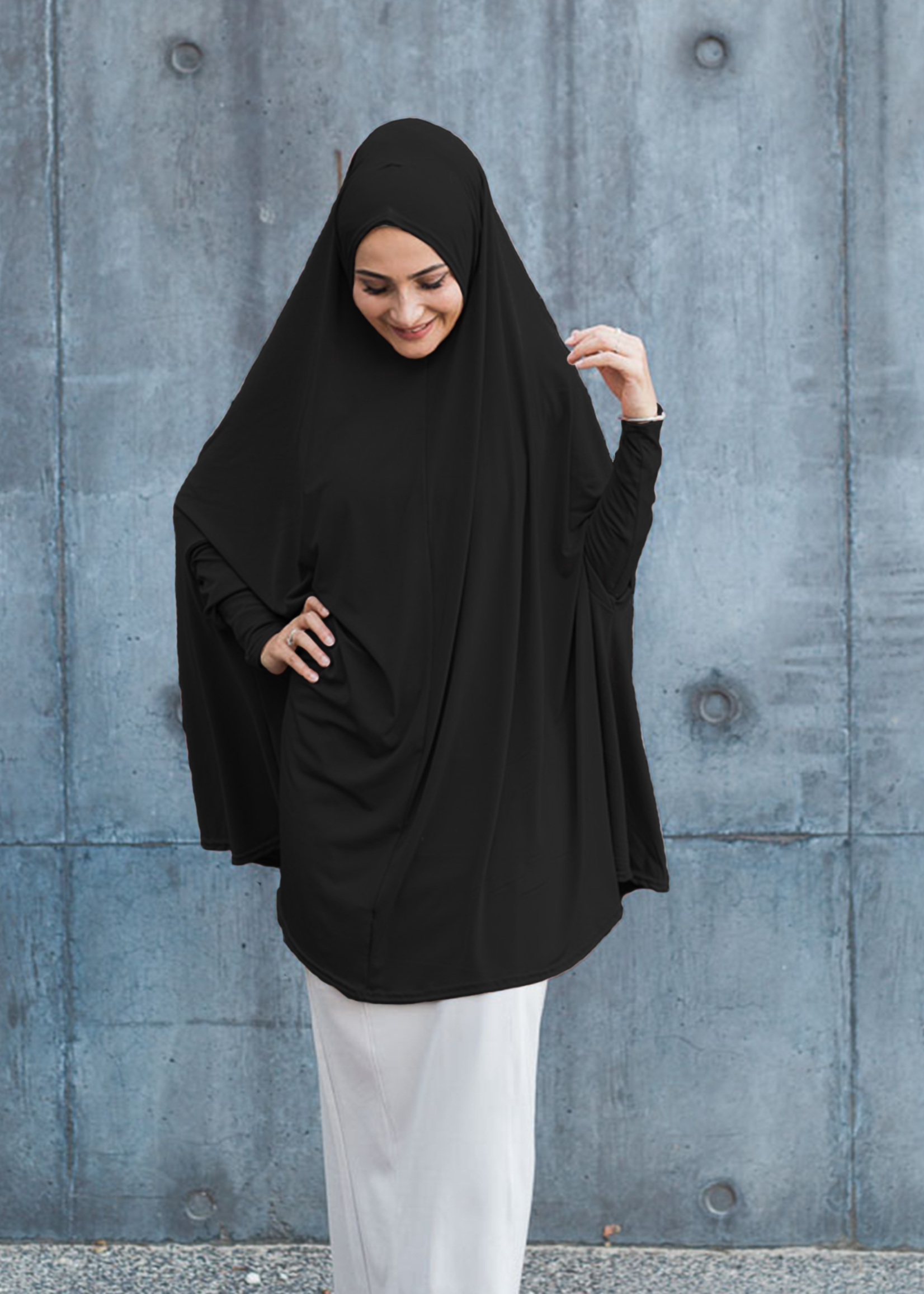 Nasiba Fashion Black Jilbab Sleeves