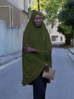 Nasiba Fashion Olive Jilbab