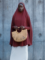 Nasiba Fashion Eggplant Jilbab Sleeves