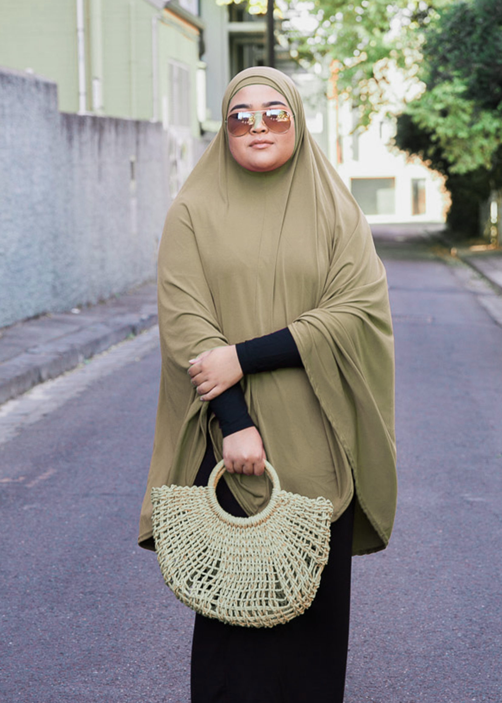 Nasiba Fashion Pale Khaki Jilbab