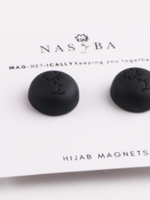 Nasiba Fashion Hijab Magnets  Matte Black