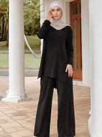 Nasiba Fashion Black wide leg pants