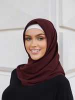 Nasiba Fashion Dark Grape Scarf