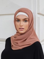 Nasiba Fashion Dark Pearwood Scarf